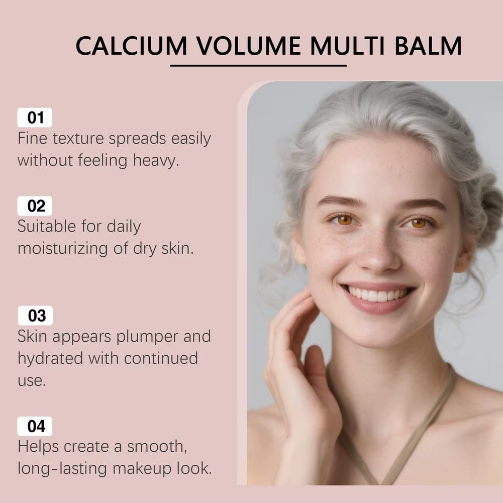 Calcium Volume Multi Eye Cream Wrinkle Stick Eye Cream Balm Reduce Fine Lines Dark Circles Tighten Care Moisturizing Eye Skin