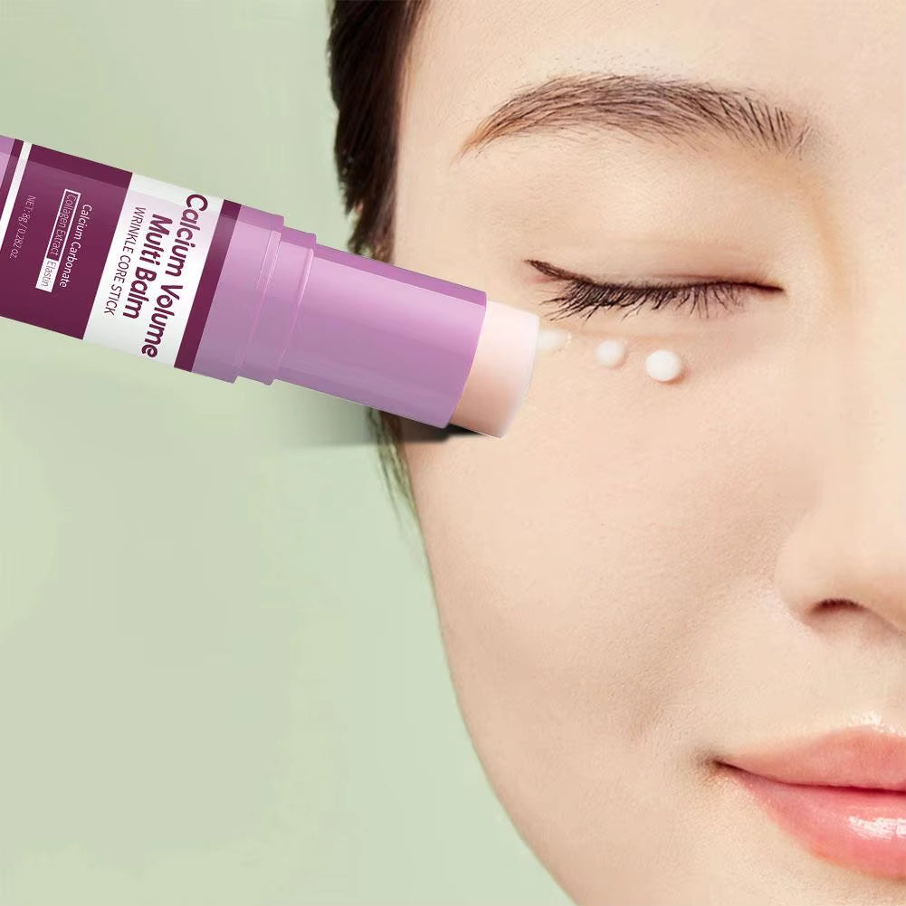 Calcium Volume Multi Eye Cream Wrinkle Stick Eye Cream Balm Reduce Fine Lines Dark Circles Tighten Care Moisturizing Eye Skin