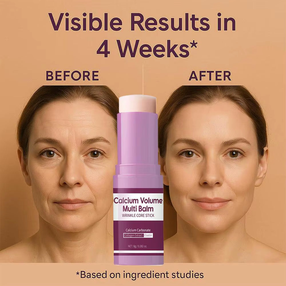 Calcium Volume Multi Eye Cream Wrinkle Stick Eye Cream Balm Reduce Fine Lines Dark Circles Tighten Care Moisturizing Eye Skin